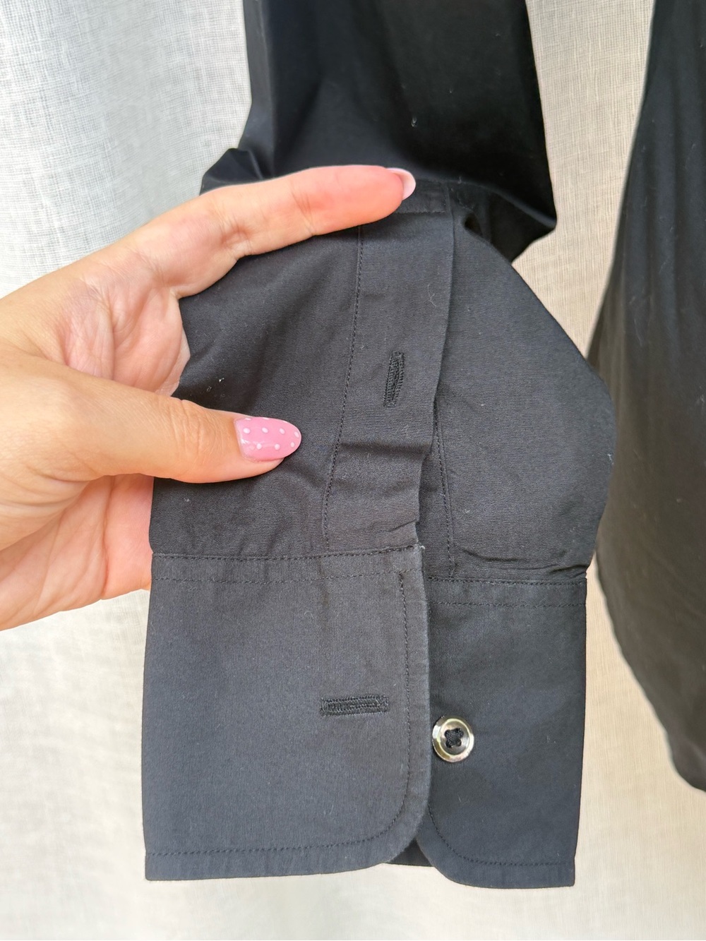 Ralph Lauren black label button down black polo logo shirt - Picture 5 of 10